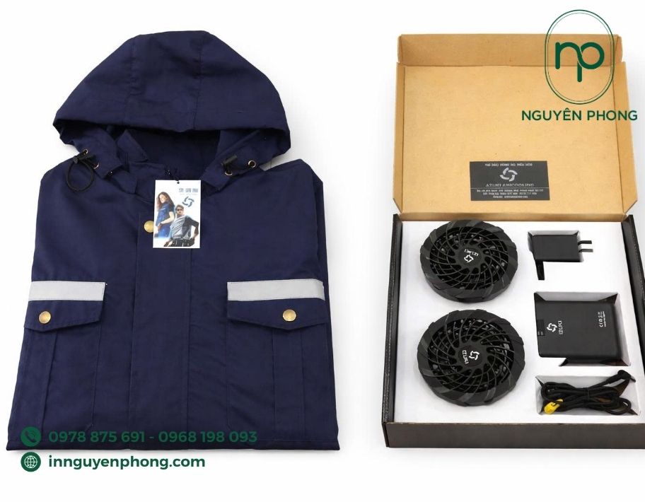 Mẫu in hộp carton sóng đựng áo điều hòa 